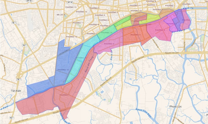 sơ đồ quận tp.hcm - quận 8