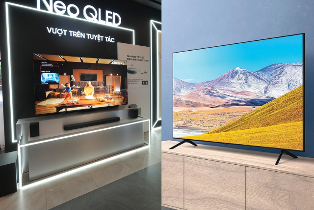 So sánh Tivi Samsung QLED và 4K LED: Khác biệt hình ảnh ra sao, chọn loại nào xem đã hơn?