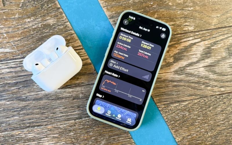 so sánh AirPods Pro 3 và Pro 2 về tính năng sức khỏe