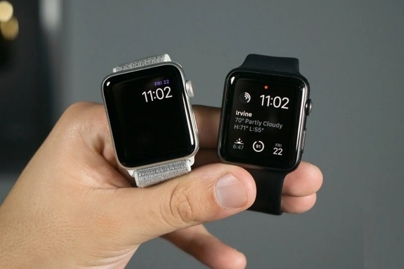 so sánh Apple Watch Series 4 và Series 5 1