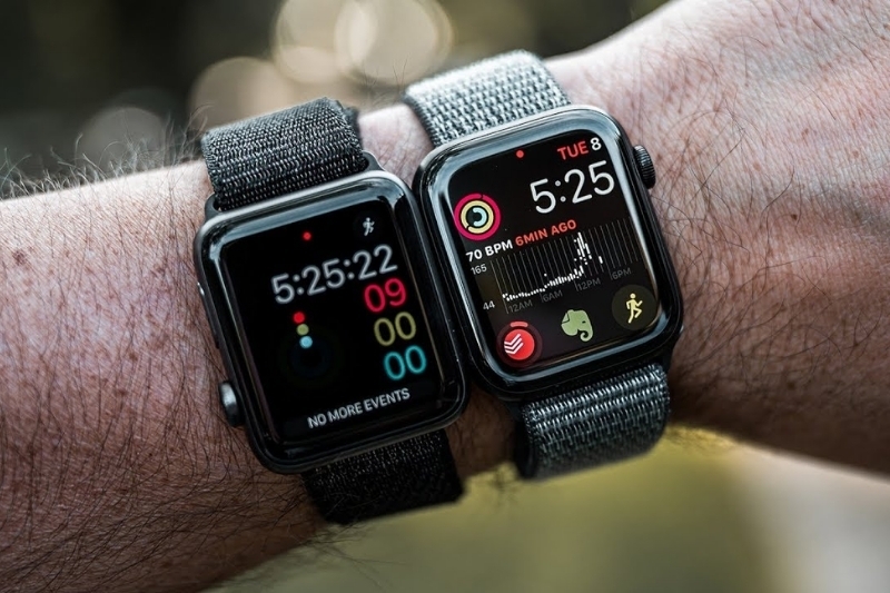 So sánh Apple Watch Series 4 và 5 3