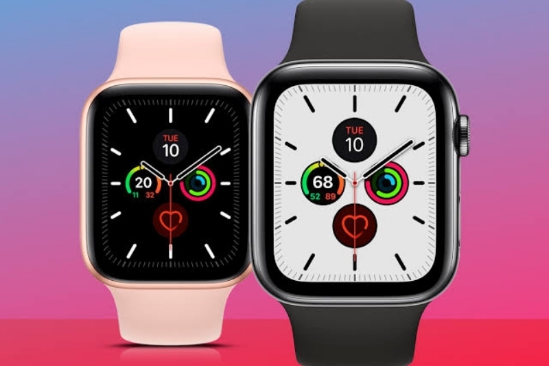 So sánh Apple Watch Series 4 và 5 4