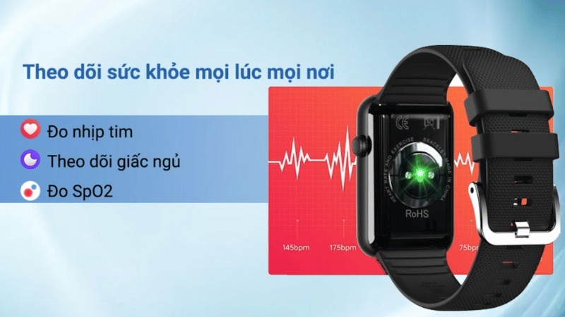 So sánh BeFit WatchS và BeFit WatchFit 2