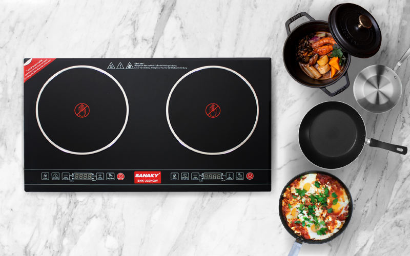 So s&aacute;nh bếp hồng ngoại Sunhouse v&agrave; Sanaky - h&igrave;nh 11