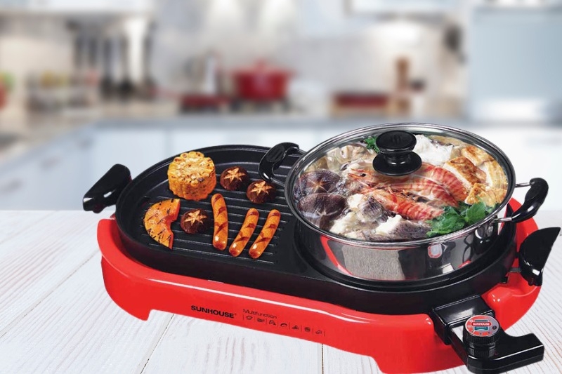 Giới thiệu về bếp nướng điện Sunhouse SHD4650