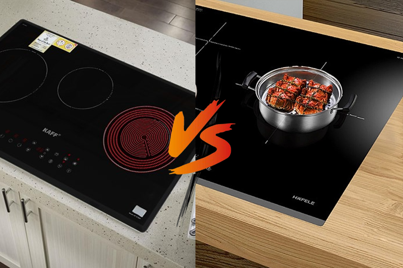 So s&aacute;nh bếp từ Kaff v&agrave; Hafele - h&igrave;nh 11