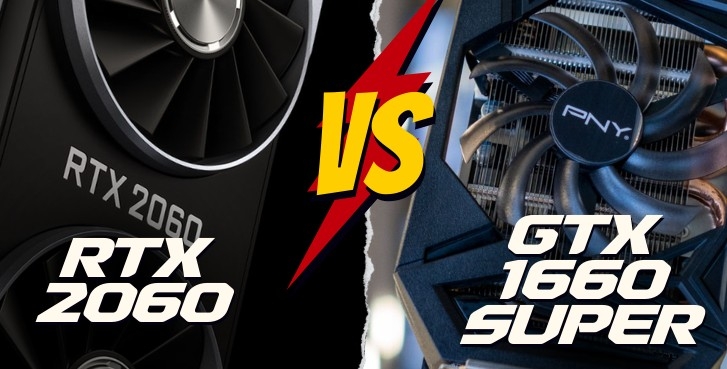 So sánh card 1660s và 2060 1