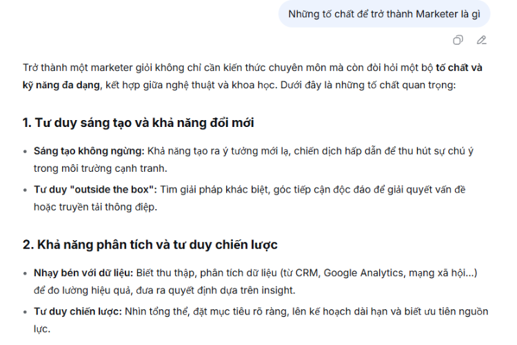 Khả năng sáng tạo và trình bày nội dung 2
