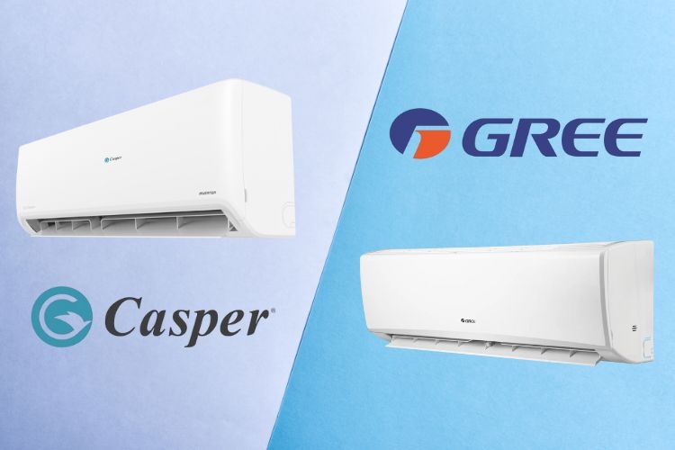 So sánh điều hòa Casper và Gree: Loại nào đáp ứng tốt hơn cho nhu cầu sử dụng hàng ngày?