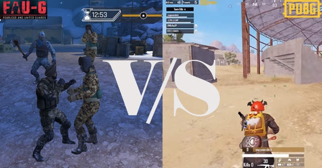 So sánh FAUG vs PUBG Mobile 8