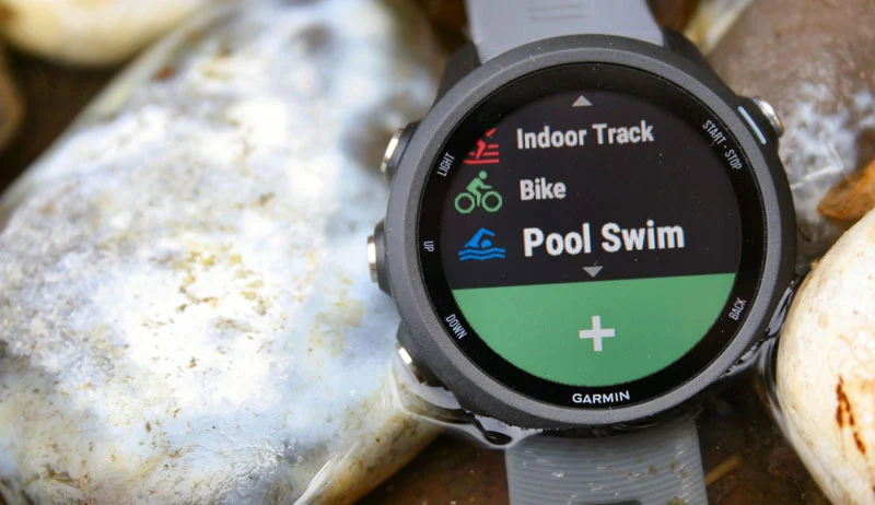 garmin 245 theo doi luyen tap