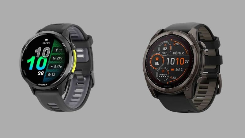Garmin Forerunner 970 vs Fenix 8