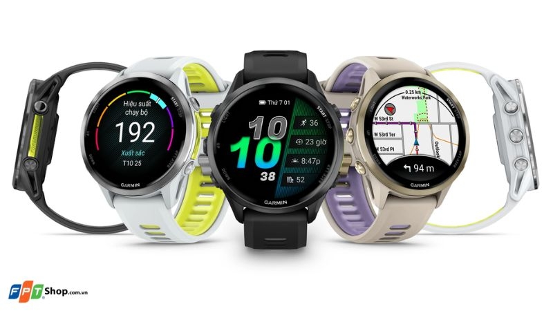 So sánh Garmin Forerunner 970 vs Fenix 8 về thiết kế
