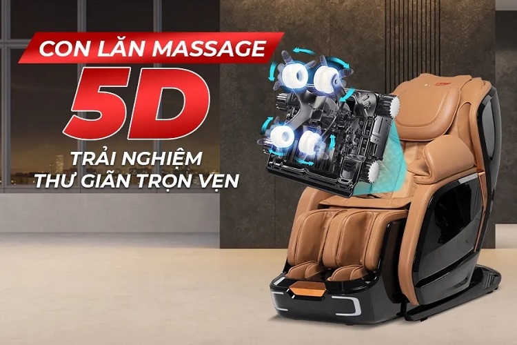 So s&aacute;nh ghế massage con lăn 2D, 3D, 4D, 5D v&agrave; 6D (H&igrave;nh 4)