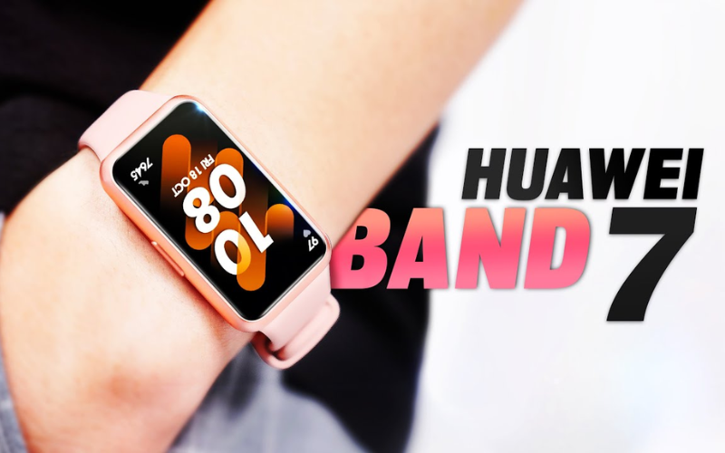 chất lượng màn hình của huawei band 7
