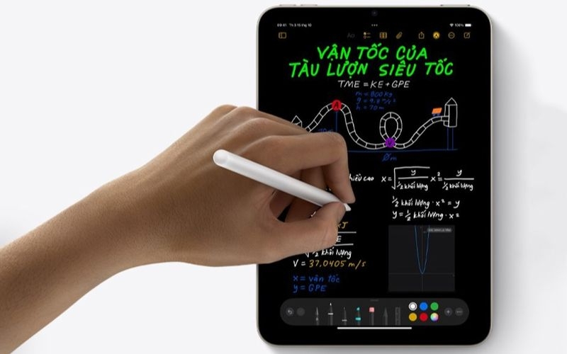 So sánh iPad mini 7 và iPad A16 về khả năng hỗ trợ Apple Pencil