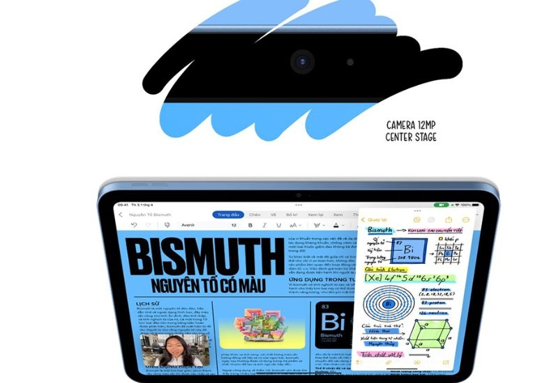 So sánh iPad mini 7 và iPad A16 về camera
