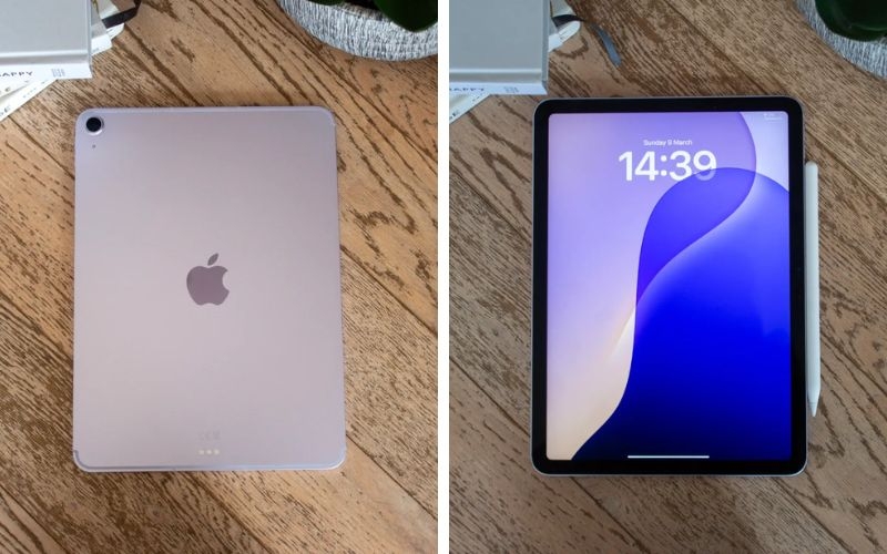 Thiết kế iPad Air M3