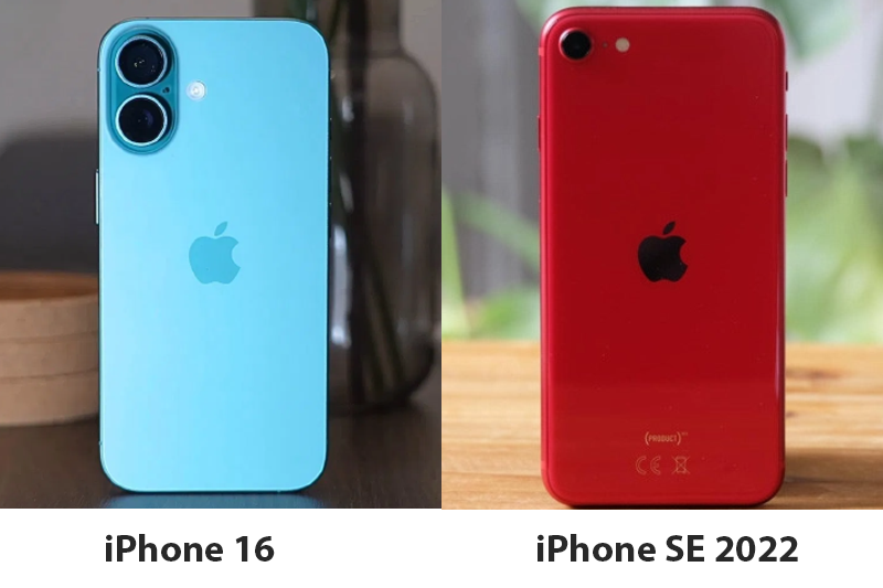 So sánh iPhone 16 và iPhone SE 2022 - hình 10