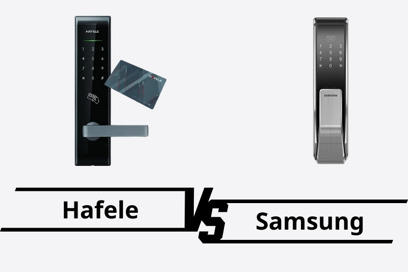 So sánh khóa điện tử Hafele và Samsung chi tiết 3