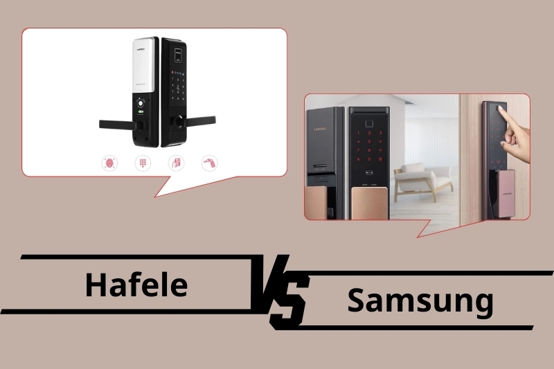 So sánh khóa điện tử Hafele và Samsung chi tiết 6