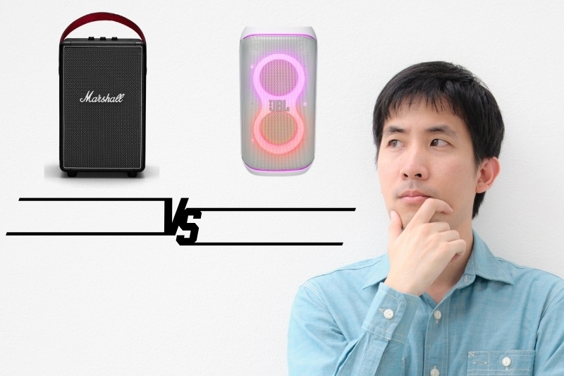 so sánh loa marshall và jbl 5