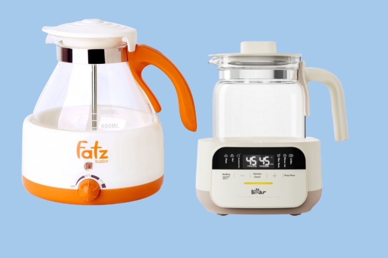 So s&aacute;nh m&aacute;y đun nước Fatz v&agrave; Bear 2