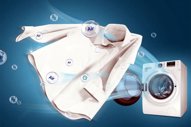 So sánh máy giặt Hygiene Steam và Air Wash hình 2