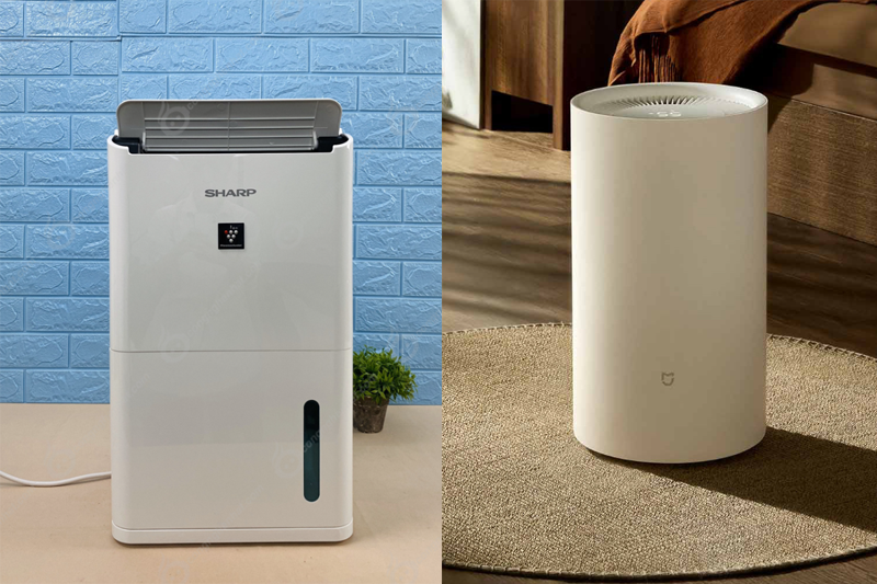 So sánh máy hút ẩm Xiaomi và Sharp chi tiết: Nên chọn hãng nào cho gia đình?