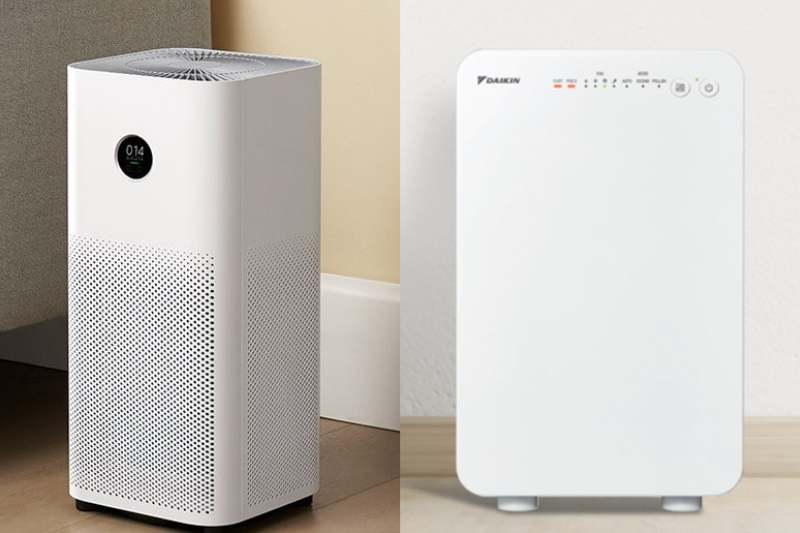 So sánh máy lọc không khí Daikin và Xiaomi chi tiết: Nên mua loại nào cho gia đình?