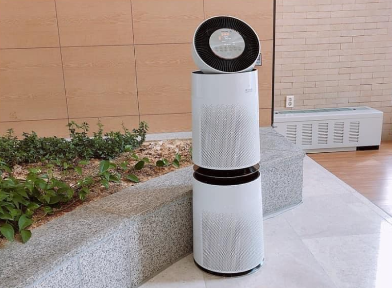 So s&aacute;nh m&aacute;y lọc kh&ocirc;ng kh&iacute; LG v&agrave; AirDog - h&igrave;nh 3