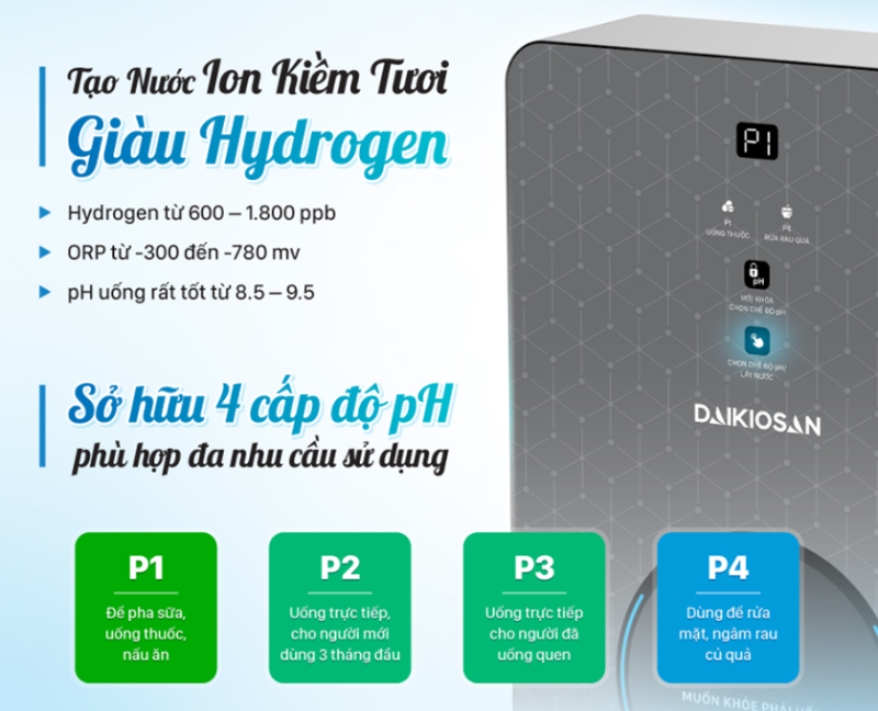 So s&aacute;nh m&aacute;y lọc nước ion kiềm v&agrave; hydrogen - h&igrave;nh 5