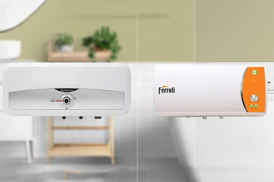 So sánh máy nước nóng Ariston và Ferroli để tìm ra lựa chọn tối ưu cho gia đình