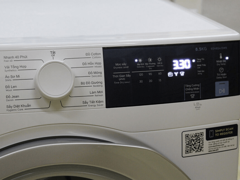 So s&aacute;nh m&aacute;y sấy Electrolux v&agrave; Toshiba - h&igrave;nh 8