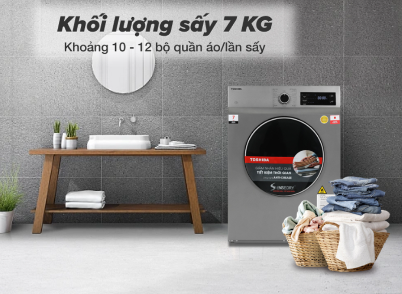 So s&aacute;nh m&aacute;y sấy Electrolux v&agrave; Toshiba - h&igrave;nh 7