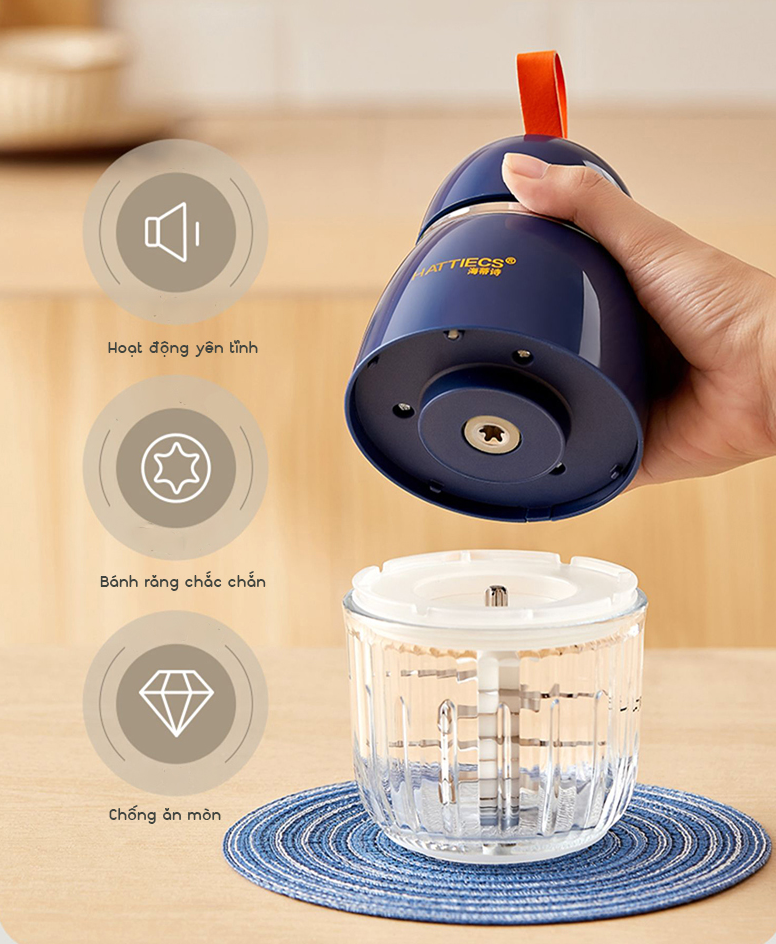 so sánh máy xay coco bear và hattiecs - Hình 7