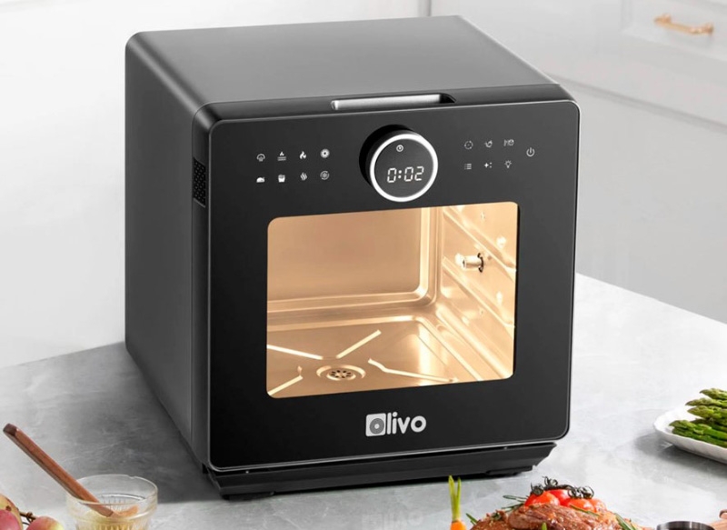 So s&aacute;nh nồi chi&ecirc;n hơi nước Olivo v&agrave; Snapbee - h&igrave;nh 1