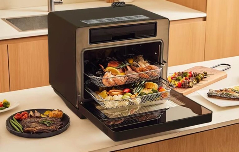 So s&aacute;nh nồi chi&ecirc;n hơi nước Olivo v&agrave; Snapbee - h&igrave;nh 3