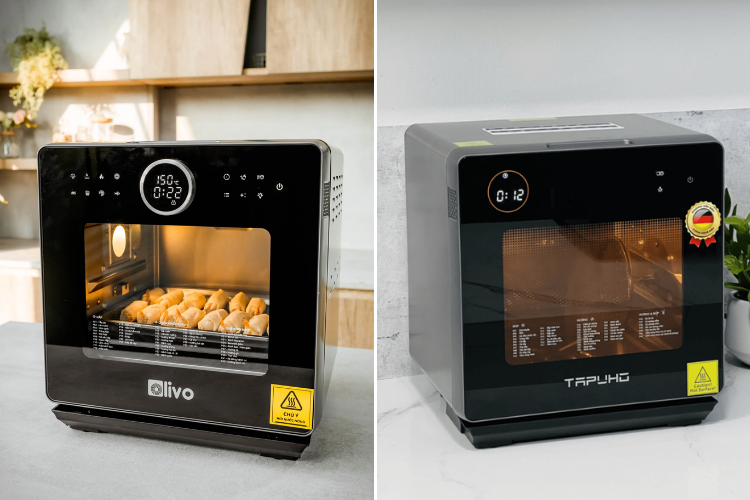So sánh nồi chiên hơi nước Olivo và Tapuho: Ưu nhược điểm và trải nghiệm thực tế 