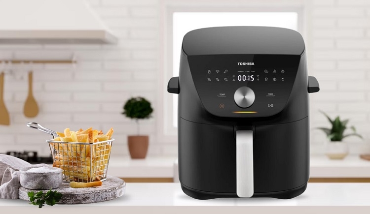 So sánh nồi chiên không dầu Sharp và Toshiba (Hình 1)