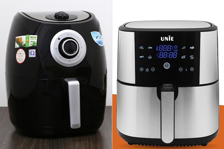 So sánh nồi chiên không dầu Unie và Magic (hình 8)