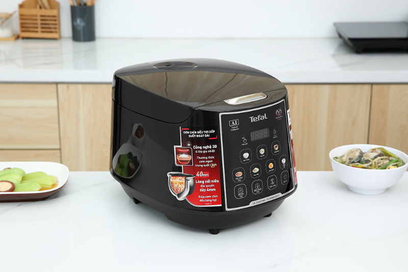 So s&aacute;nh nồi cơm điện Cuckoo v&agrave; Tefal - h&igrave;nh 9