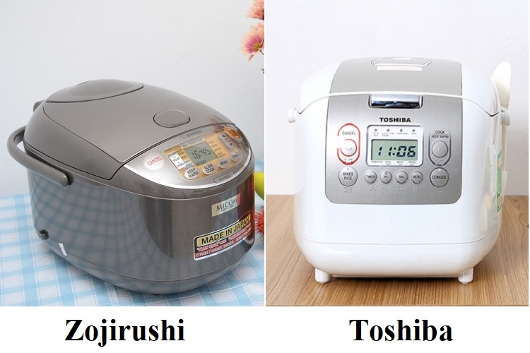 So sánh nồi cơm điện Zojirushi và Toshiba: Nên chọn thương hiệu nào tốt hơn?