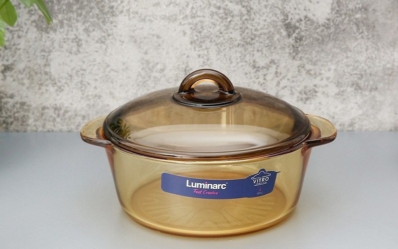 so s&aacute;nh nồi thủy tinh vision v&agrave; luminarc 4