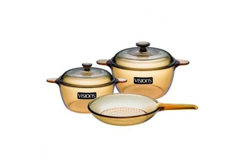 so s&aacute;nh nồi thủy tinh vision v&agrave; luminarc 7