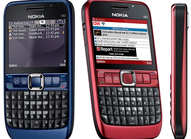 so sánh Nokia E63 và E72 - Hình 2