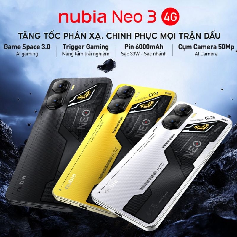 Thiết kế Nubia Neo 3 4G