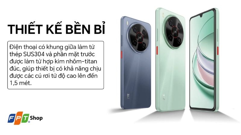 Thiết kế điện thoại Nubia V70 Max
