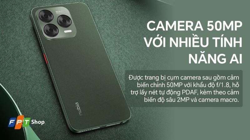 Camera điện thoại Nubia V70 Design