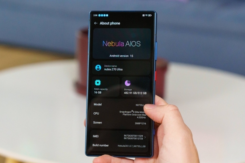 So sánh nubia Z80 Ultra và Z70 Ultra - hình 10